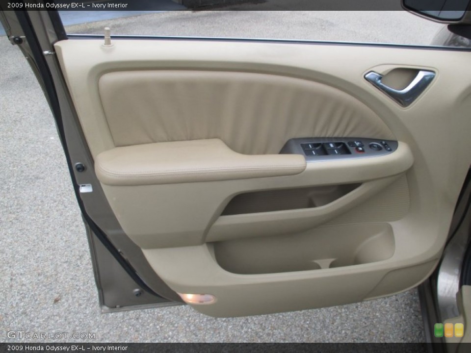 Ivory Interior Door Panel for the 2009 Honda Odyssey EX-L #107884383