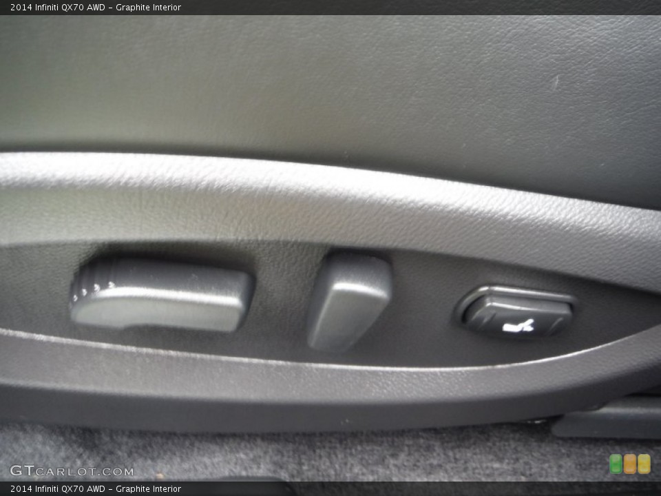 Graphite Interior Controls for the 2014 Infiniti QX70 AWD #107884431