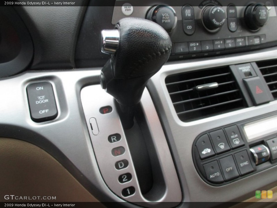 Ivory Interior Transmission for the 2009 Honda Odyssey EX-L #107884557