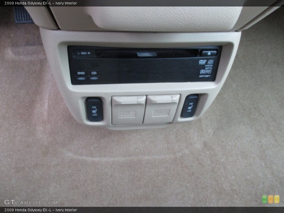 Ivory Interior Controls for the 2009 Honda Odyssey EX-L #107884581