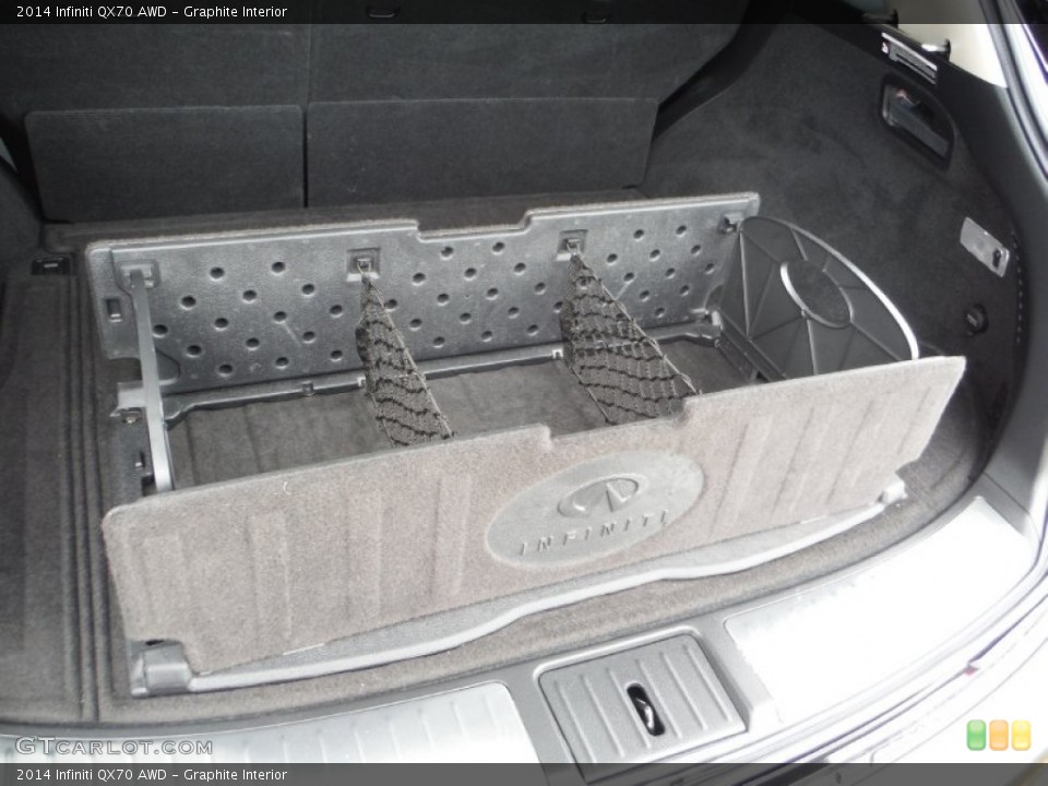 Graphite Interior Trunk for the 2014 Infiniti QX70 AWD #107884805