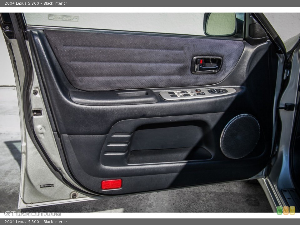 Black Interior Door Panel for the 2004 Lexus IS 300 #107886498