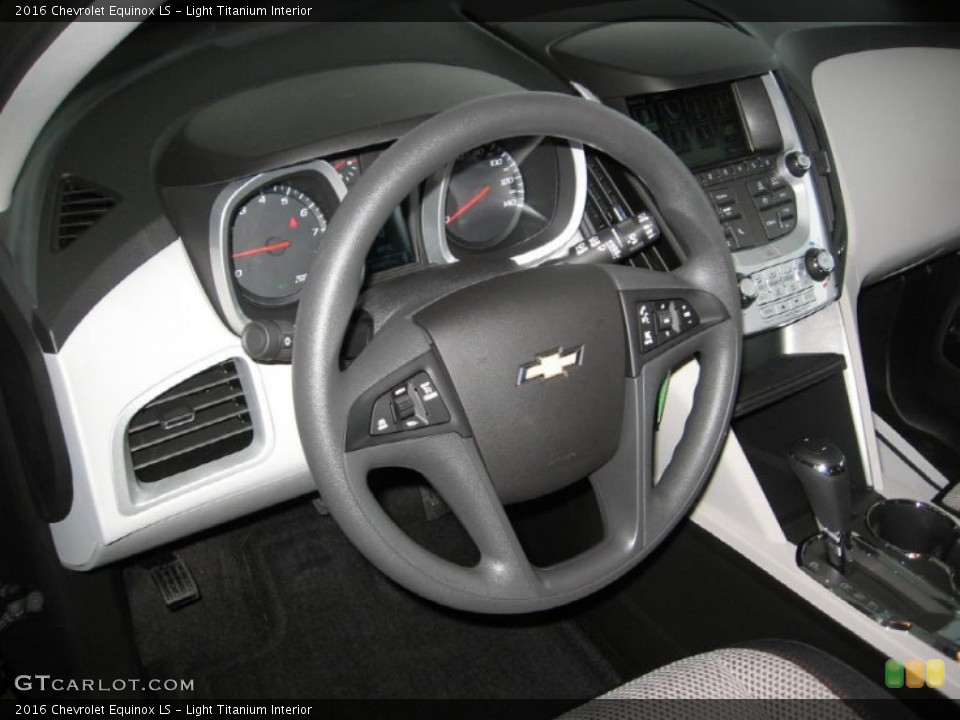 Light Titanium Interior Dashboard for the 2016 Chevrolet Equinox LS #107886884