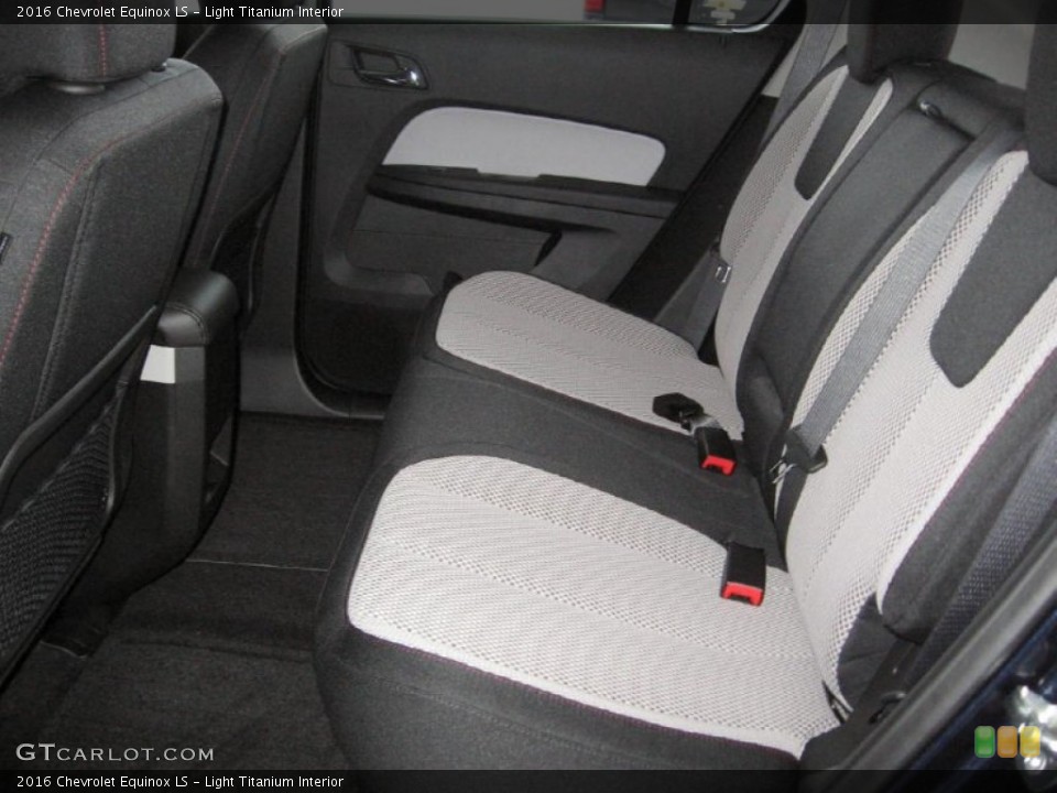 Light Titanium Interior Rear Seat for the 2016 Chevrolet Equinox LS #107887047