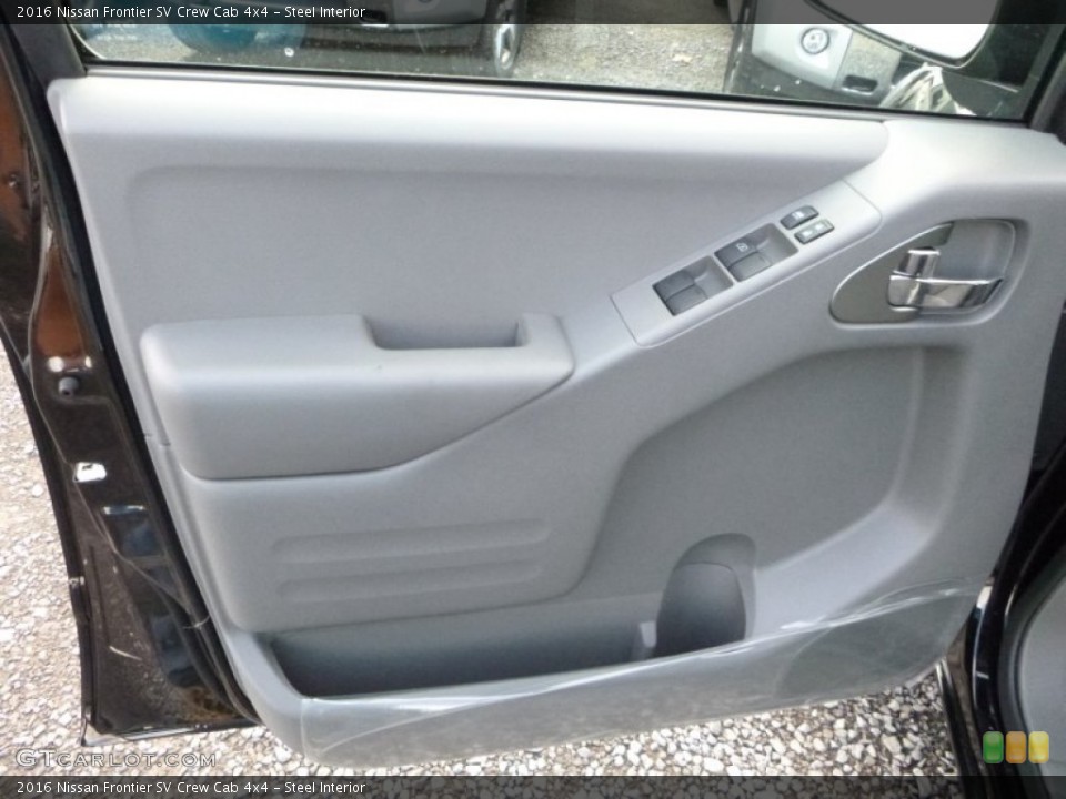 Steel Interior Door Panel for the 2016 Nissan Frontier SV Crew Cab 4x4 #107889015