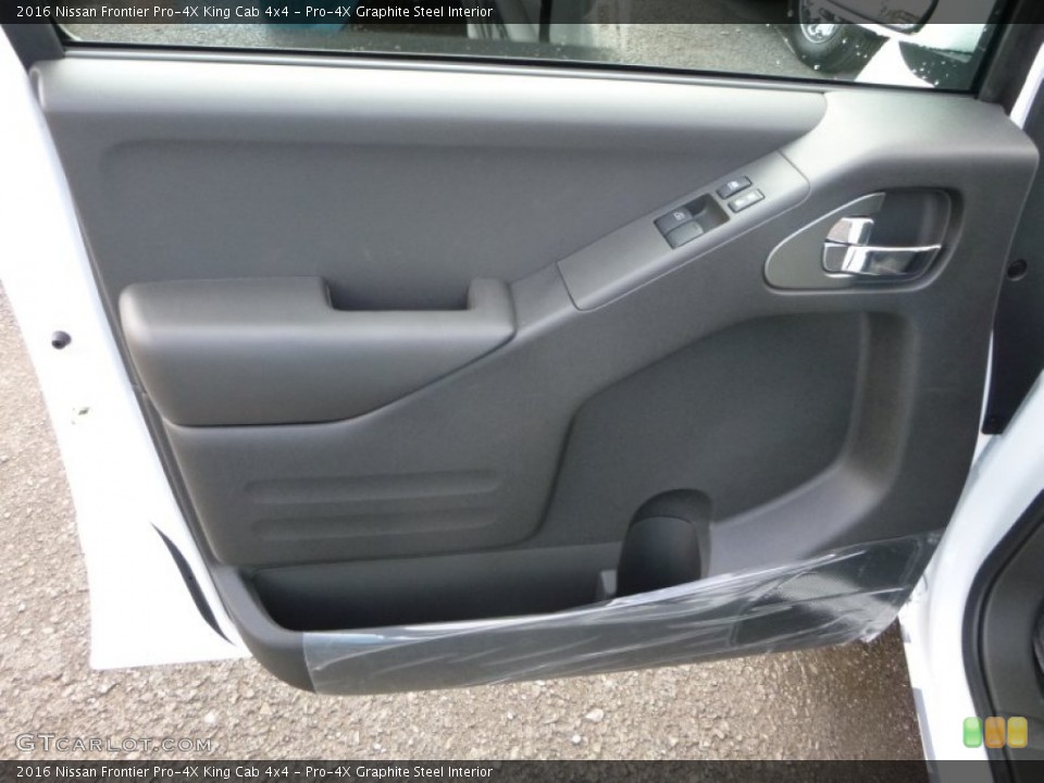 Pro-4X Graphite Steel Interior Door Panel for the 2016 Nissan Frontier Pro-4X King Cab 4x4 #107890001