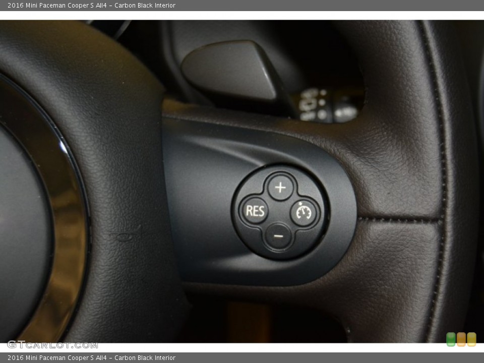 Carbon Black Interior Controls for the 2016 Mini Paceman Cooper S All4 #107892234