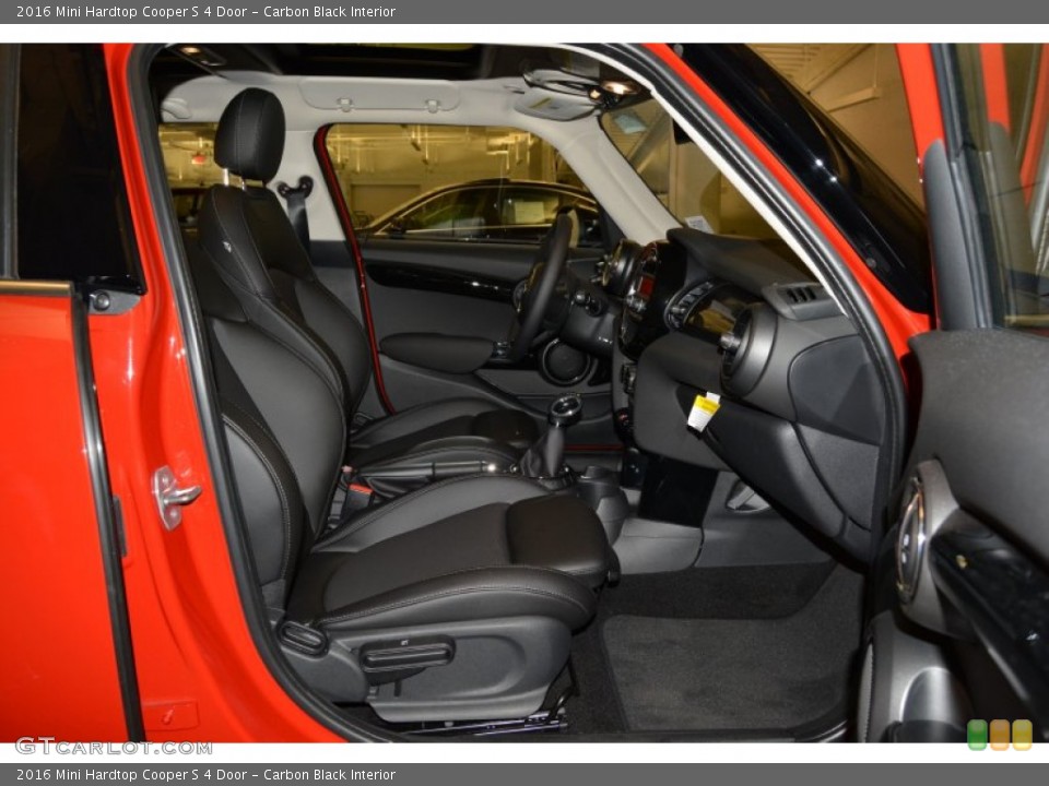 Carbon Black Interior Front Seat for the 2016 Mini Hardtop Cooper S 4 Door #107894979