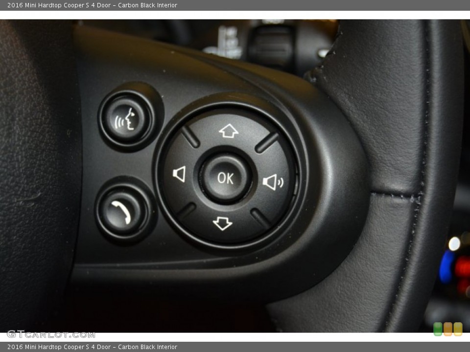Carbon Black Interior Controls for the 2016 Mini Hardtop Cooper S 4 Door #107895105