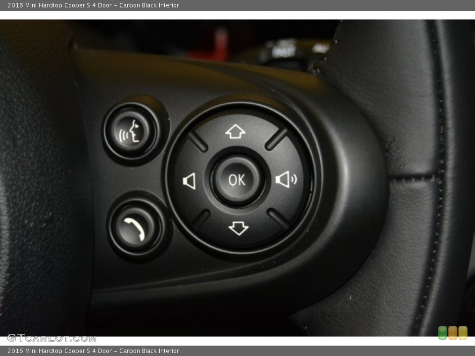 Carbon Black Interior Controls for the 2016 Mini Hardtop Cooper S 4 Door #107895522