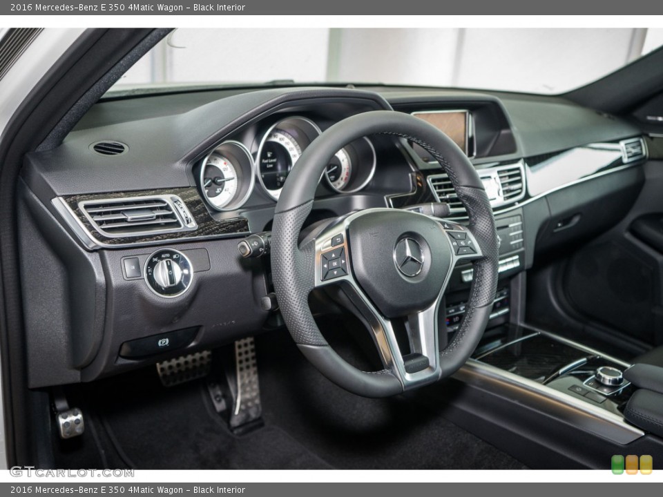 Black Interior Prime Interior for the 2016 Mercedes-Benz E 350 4Matic Wagon #107904090