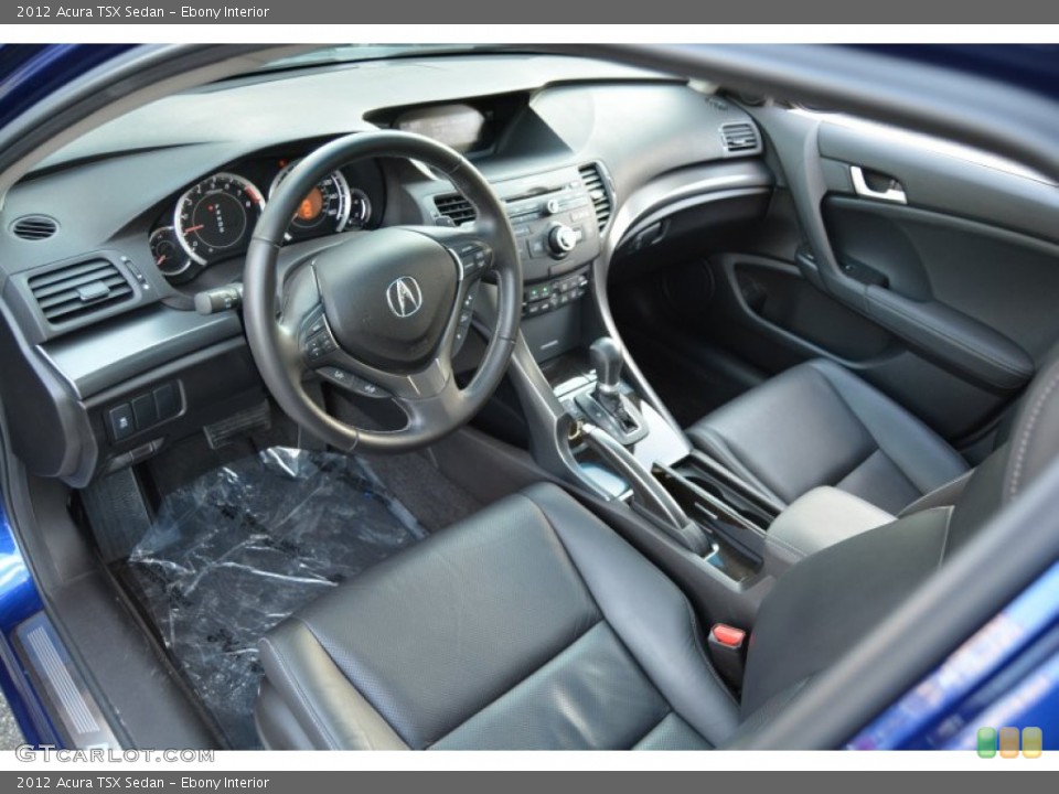 Ebony Interior Photo for the 2012 Acura TSX Sedan #107906682