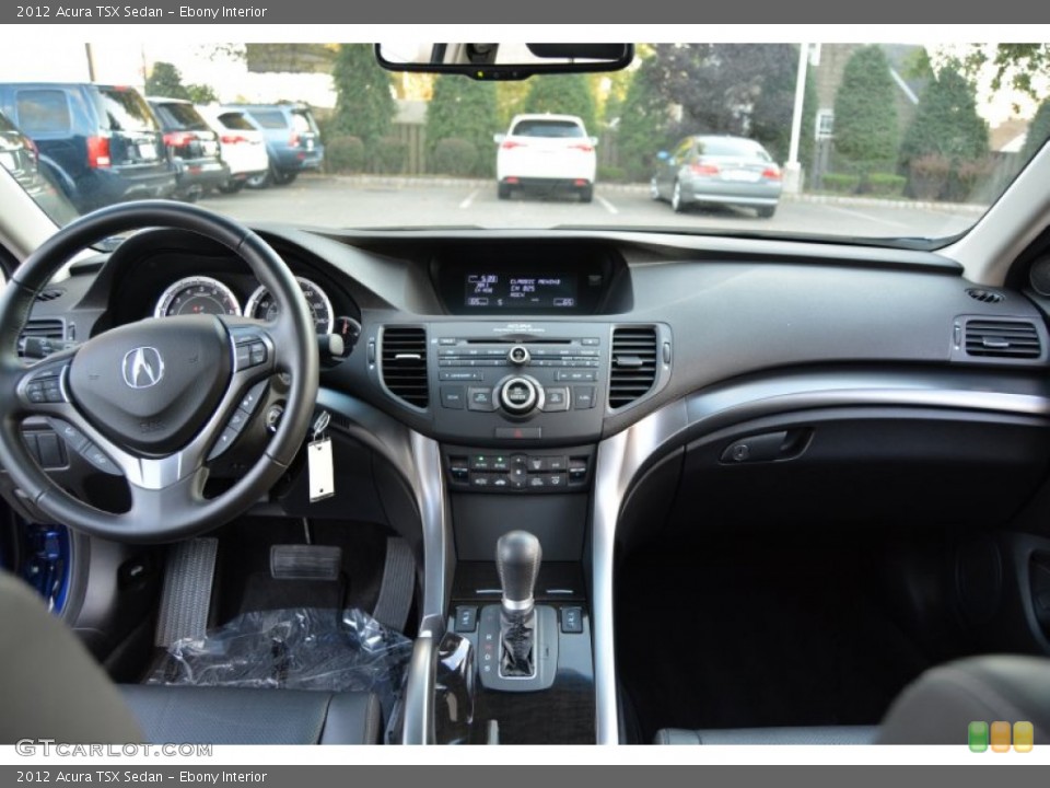 Ebony Interior Dashboard for the 2012 Acura TSX Sedan #107906751