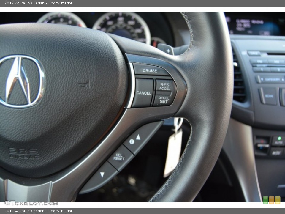 Ebony Interior Controls for the 2012 Acura TSX Sedan #107906841