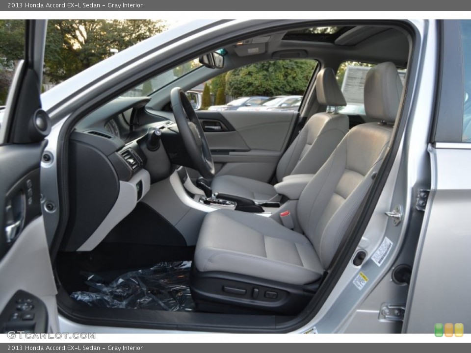 Gray Interior Front Seat for the 2013 Honda Accord EX-L Sedan #107907318