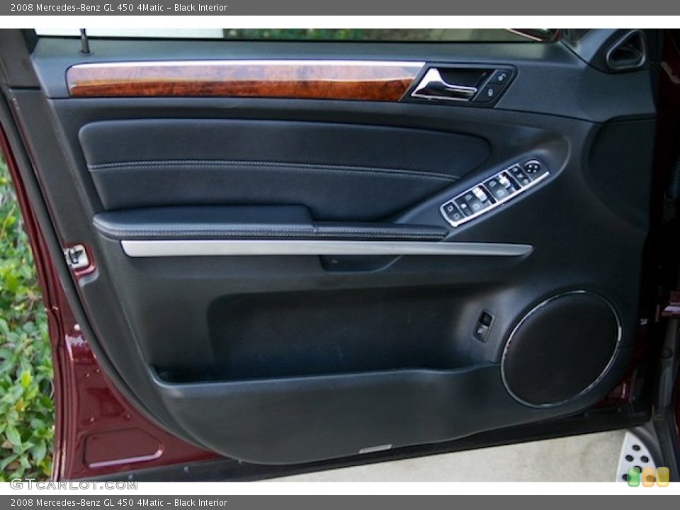 Black Interior Door Panel for the 2008 Mercedes-Benz GL 450 4Matic #107907402