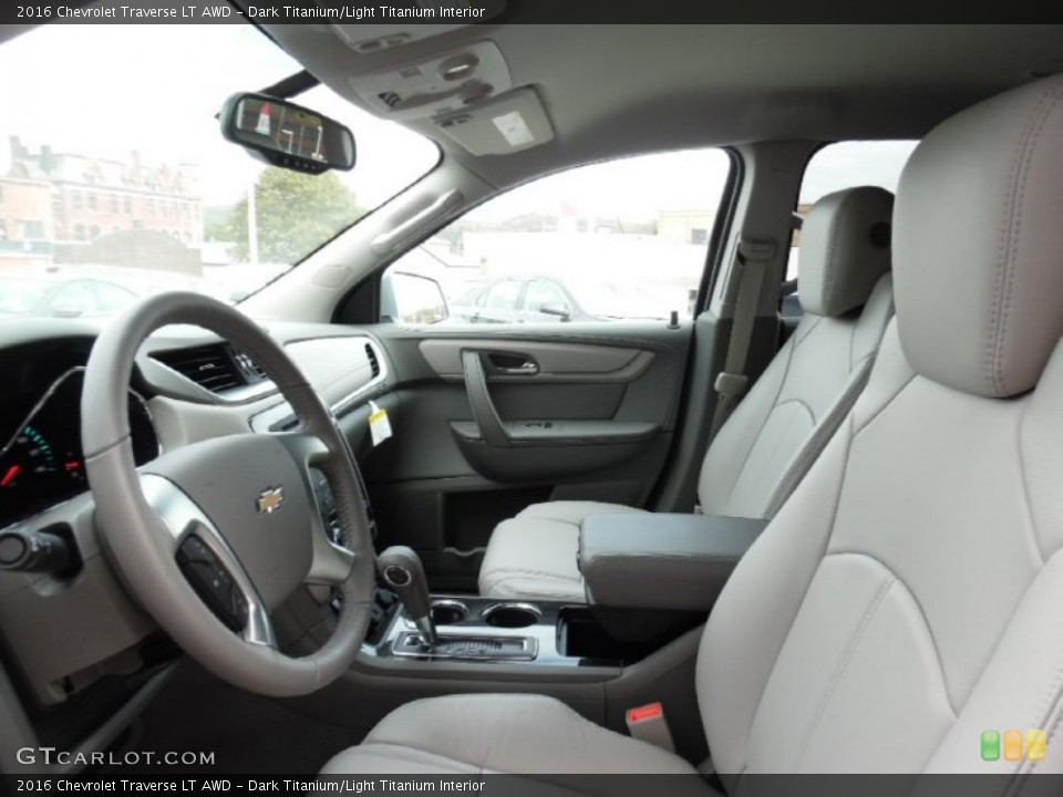 Dark Titanium/Light Titanium Interior Front Seat for the 2016 Chevrolet Traverse LT AWD #107909790