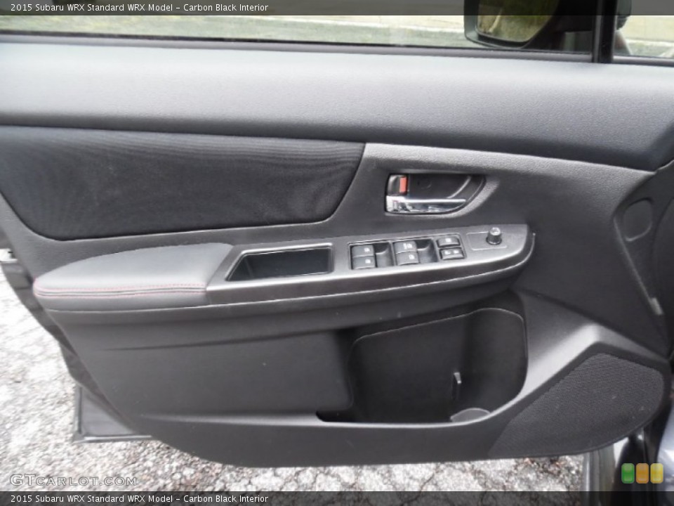 Carbon Black Interior Door Panel for the 2015 Subaru WRX  #107911422
