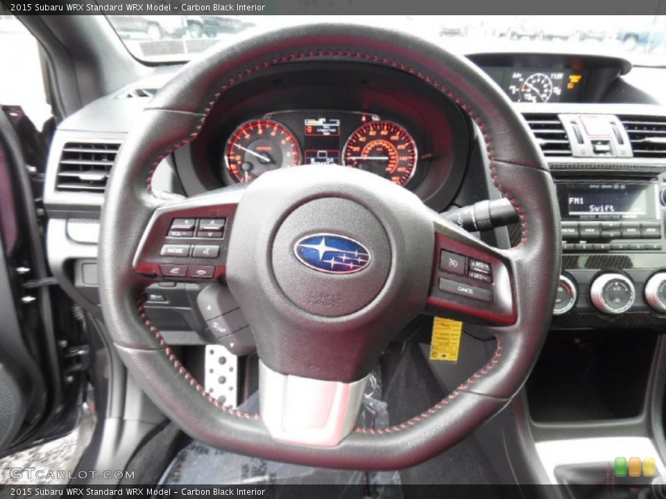 Carbon Black Interior Steering Wheel for the 2015 Subaru WRX  #107911470