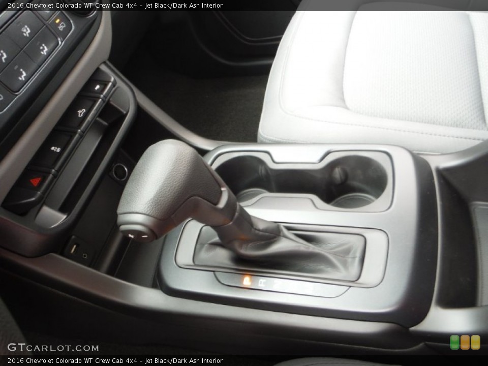 Jet Black/Dark Ash Interior Transmission for the 2016 Chevrolet Colorado WT Crew Cab 4x4 #107915307