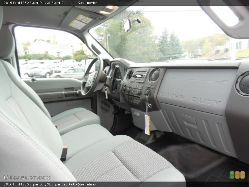 Steel Interior Photo for the 2016 Ford F350 Super Duty XL Super Cab 4x4 #107925362