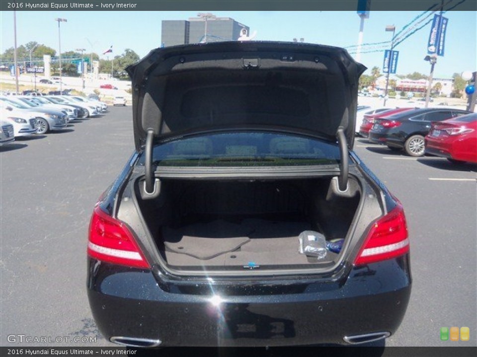 Ivory Interior Trunk for the 2016 Hyundai Equus Ultimate #107929738