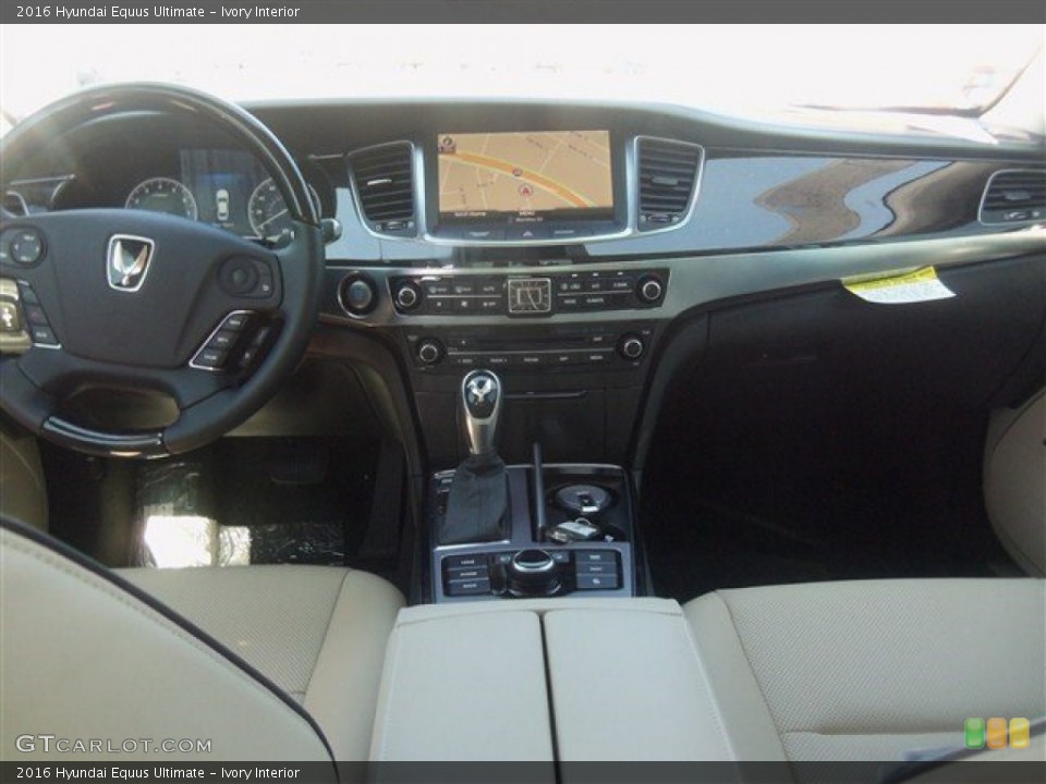 Ivory Interior Dashboard for the 2016 Hyundai Equus Ultimate #107929830