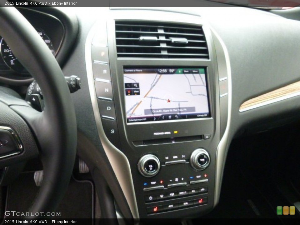 Ebony Interior Controls for the 2015 Lincoln MKC AWD #107940563