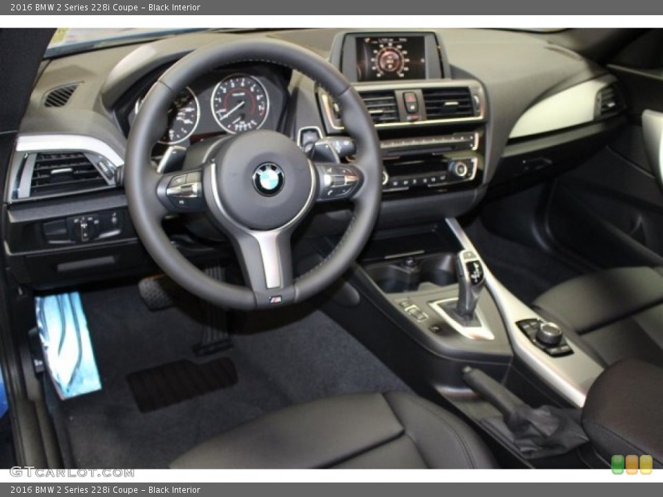 Black Interior Photo for the 2016 BMW 2 Series 228i Coupe #107941634