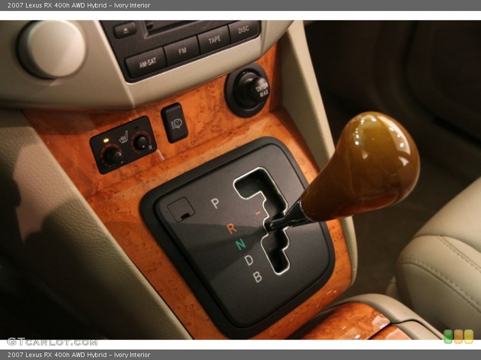 Ivory Interior Transmission for the 2007 Lexus RX 400h AWD Hybrid #107943080