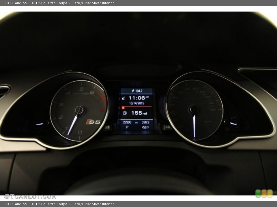 Black/Lunar Silver Interior Gauges for the 2013 Audi S5 3.0 TFSI quattro Coupe #107943292