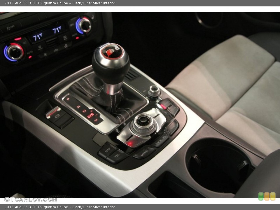 Black/Lunar Silver Interior Transmission for the 2013 Audi S5 3.0 TFSI quattro Coupe #107943394