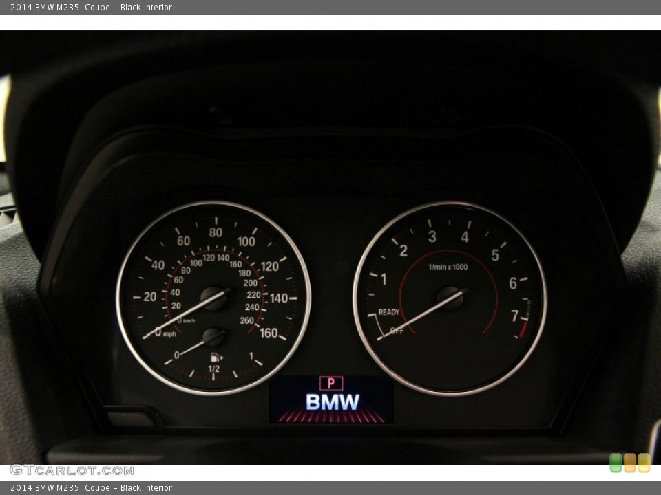 Black Interior Gauges for the 2014 BMW M235i Coupe #107945113