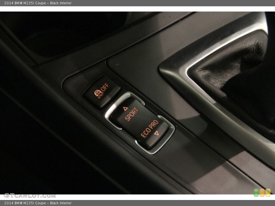 Black Interior Controls for the 2014 BMW M235i Coupe #107945206