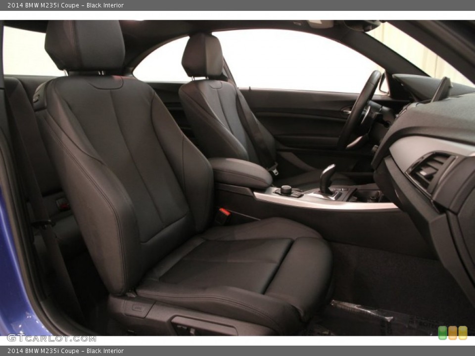Black Interior Front Seat for the 2014 BMW M235i Coupe #107945227