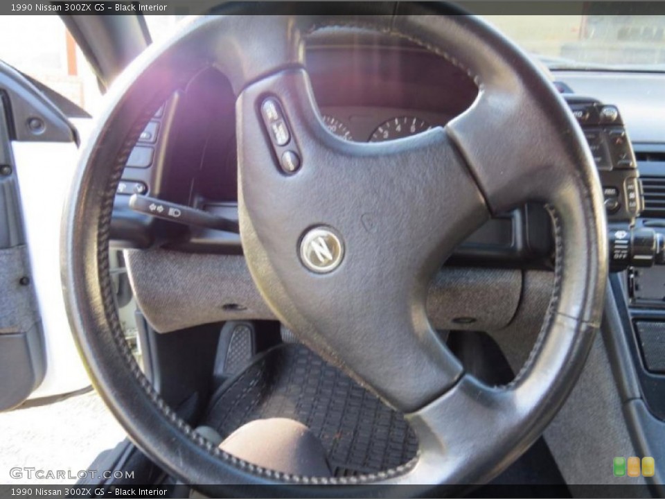 Black Interior Steering Wheel for the 1990 Nissan 300ZX GS #107954795