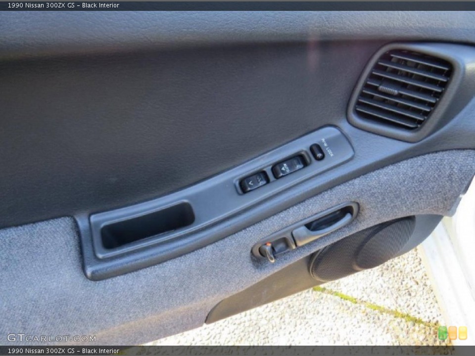 Black Interior Door Panel for the 1990 Nissan 300ZX GS #107954918