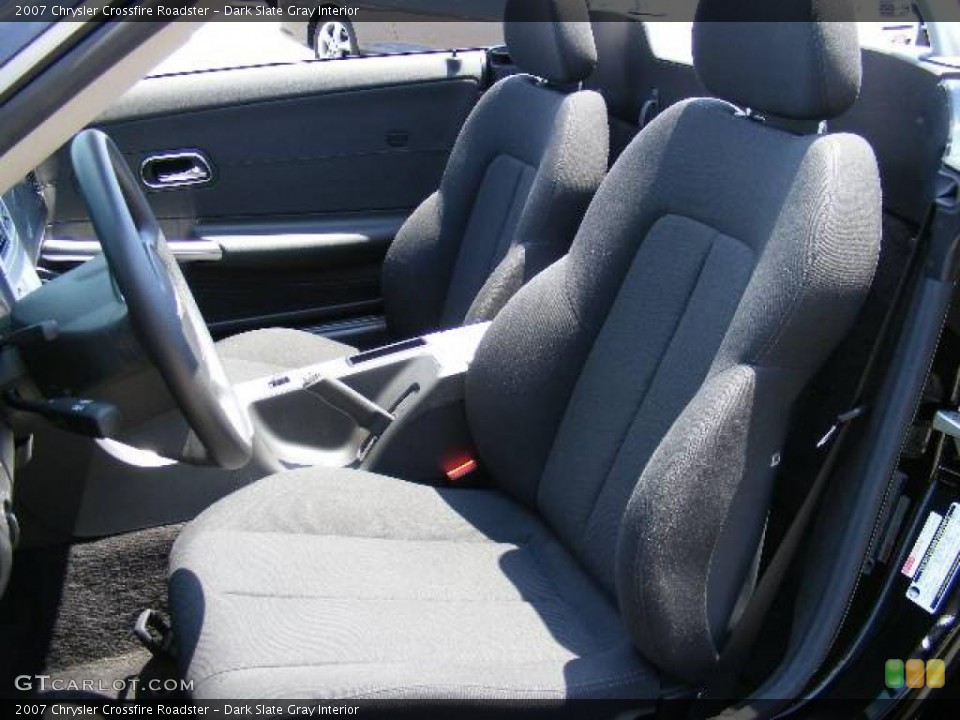 Dark Slate Gray Interior Photo for the 2007 Chrysler Crossfire Roadster #10795715