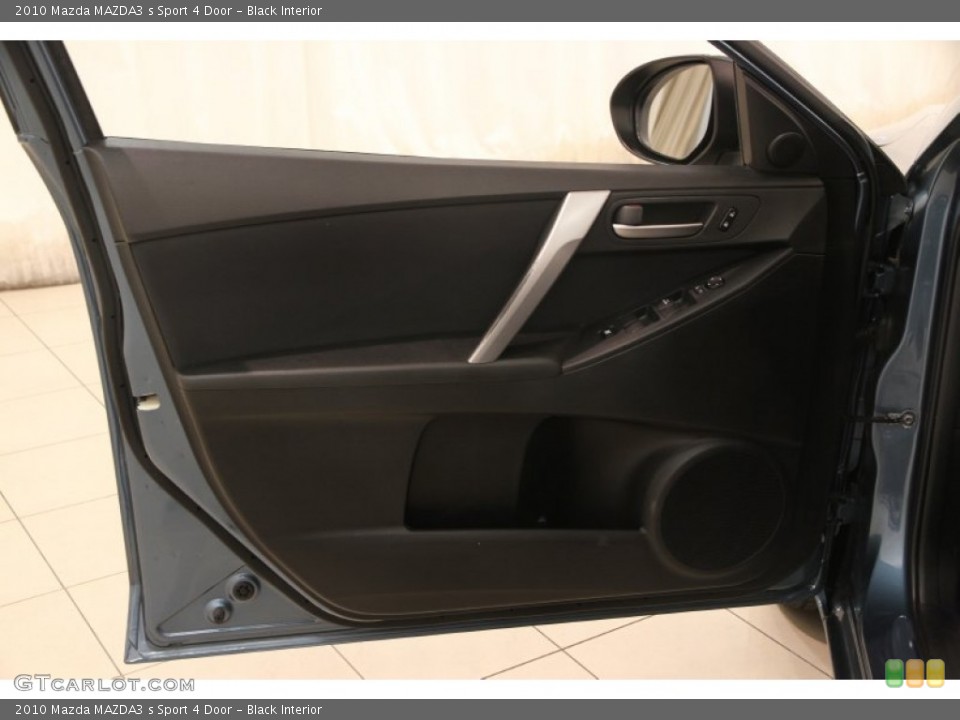 Black Interior Door Panel for the 2010 Mazda MAZDA3 s Sport 4 Door #107957306