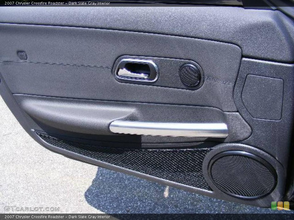 Dark Slate Gray Interior Door Panel for the 2007 Chrysler Crossfire Roadster #10795770