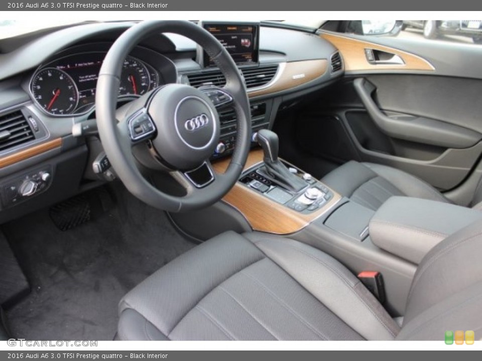 Black Interior Photo for the 2016 Audi A6 3.0 TFSI Prestige quattro #107959187