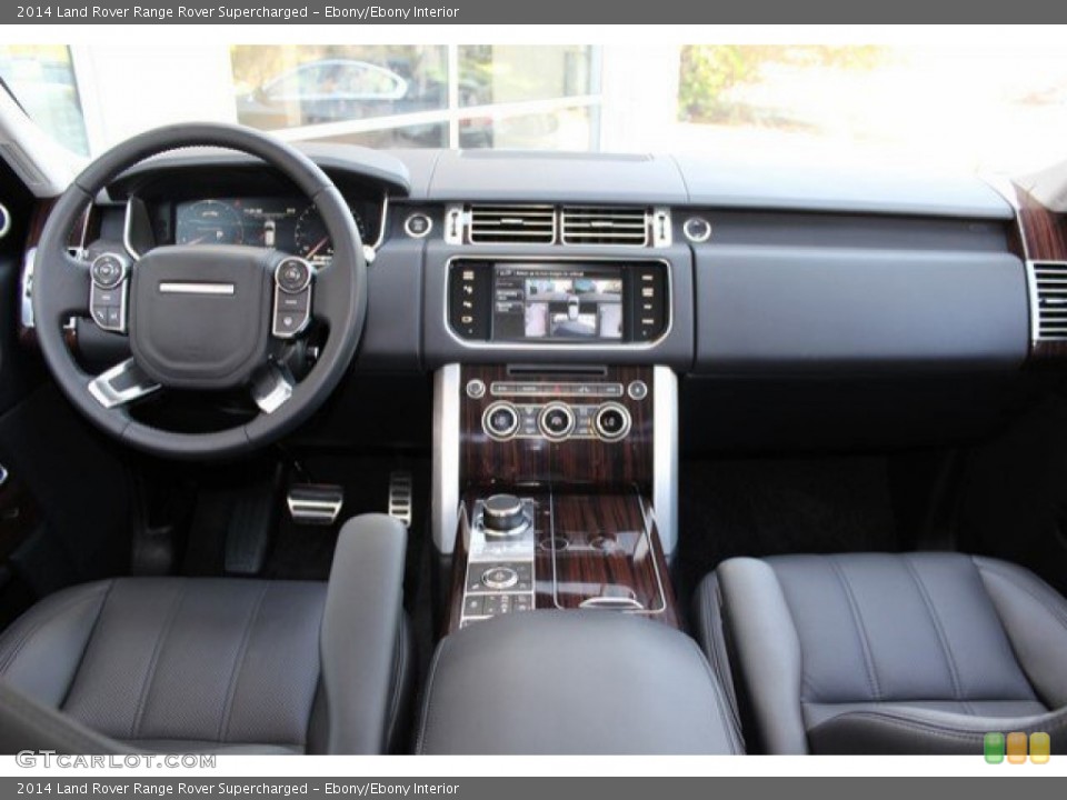 Ebony/Ebony Interior Dashboard for the 2014 Land Rover Range Rover Supercharged #107963189