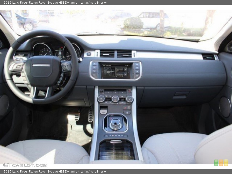 Lunar/Ivory Interior Dashboard for the 2016 Land Rover Range Rover Evoque HSE Dynamic #107964983