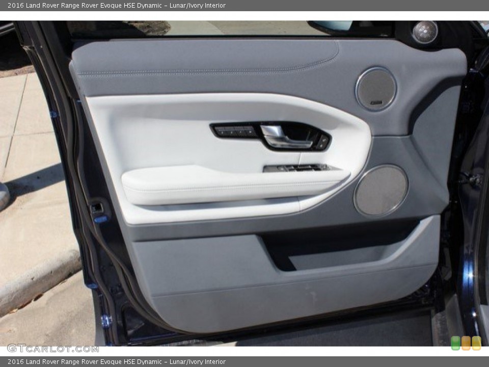 Lunar/Ivory Interior Door Panel for the 2016 Land Rover Range Rover Evoque HSE Dynamic #107965325