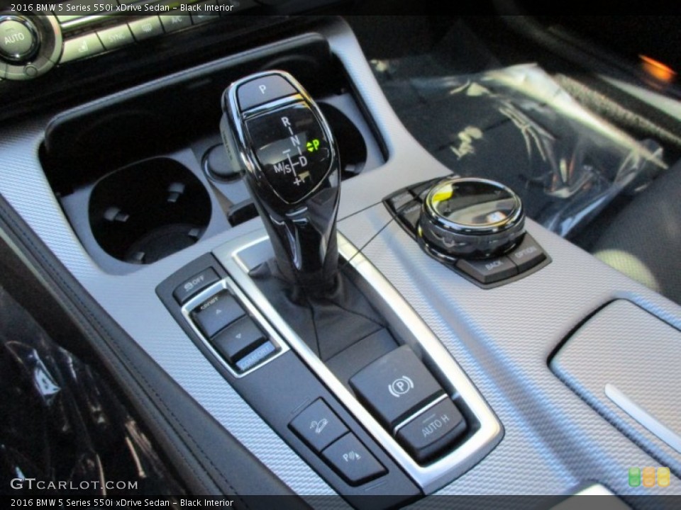 Black Interior Transmission for the 2016 BMW 5 Series 550i xDrive Sedan #107967884