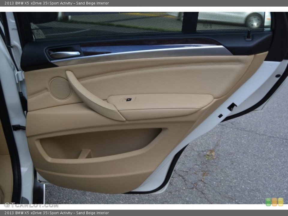Sand Beige Interior Door Panel for the 2013 BMW X5 xDrive 35i Sport Activity #107973596