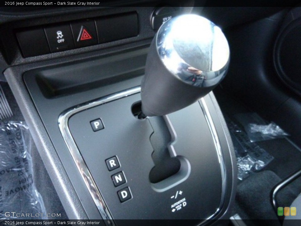 Dark Slate Gray Interior Transmission for the 2016 Jeep Compass Sport #107975921