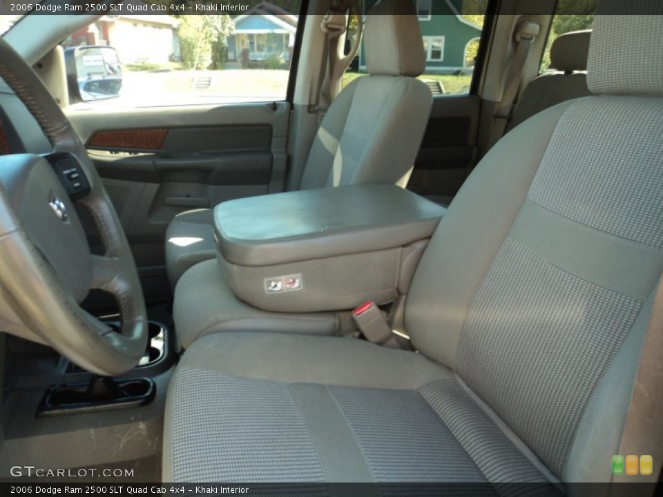 Khaki Interior Photo for the 2006 Dodge Ram 2500 SLT Quad Cab 4x4 #107979245