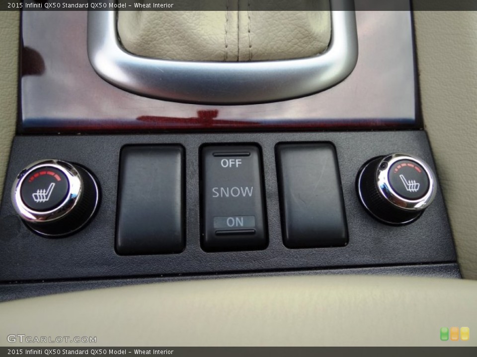 Wheat Interior Controls for the 2015 Infiniti QX50  #107987435