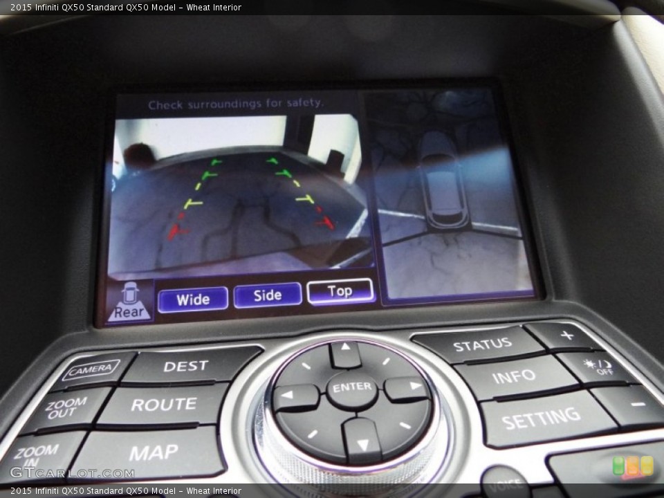Wheat Interior Controls for the 2015 Infiniti QX50  #107987459